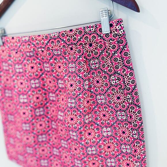 NEW J. Crew Basketweave Mini Skirt Pink Size 4 - Picture 8 of 10